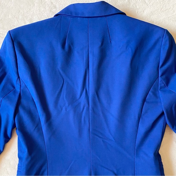 RW&CO. Blue Button Up Blazer Size 2 - Picture 10 of 15